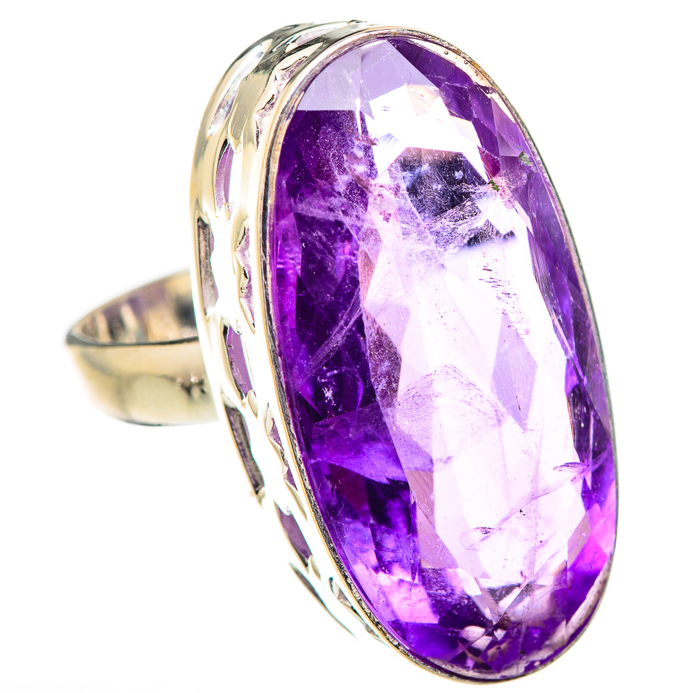 Amethyst Rings handcrafted by Ana Silver Co - RING129673 - Photo 2