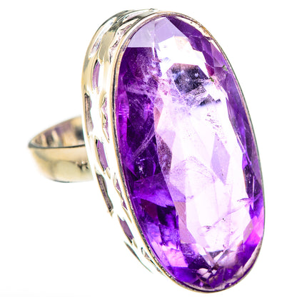 Amethyst Rings handcrafted by Ana Silver Co - RING129673 - Photo 2