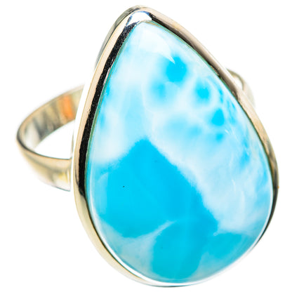 Larimar Rings handcrafted by Ana Silver Co - RING129685 - Photo 2