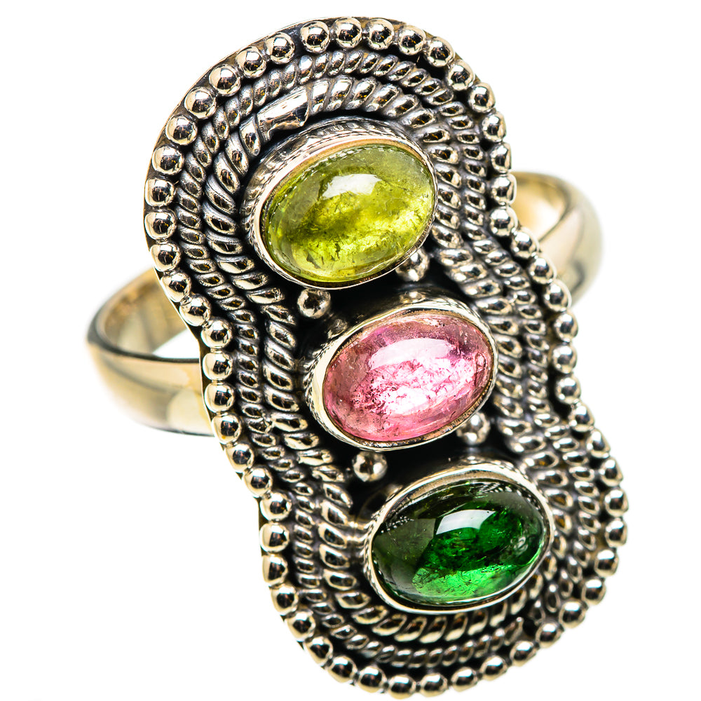Tourmaline Rings handcrafted by Ana Silver Co - RING129725 - Photo 2