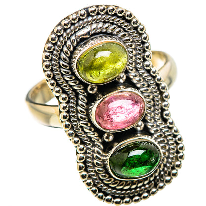 Tourmaline Rings handcrafted by Ana Silver Co - RING129725 - Photo 2