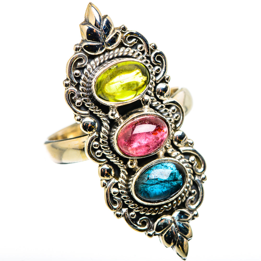 Tourmaline Rings handcrafted by Ana Silver Co - RING129728 - Photo 2