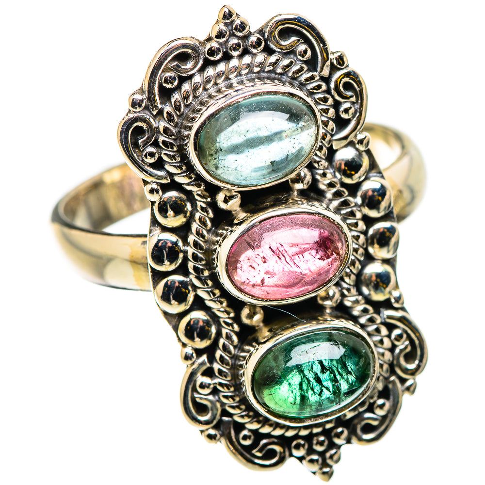 Tourmaline Rings handcrafted by Ana Silver Co - RING129730 - Photo 2