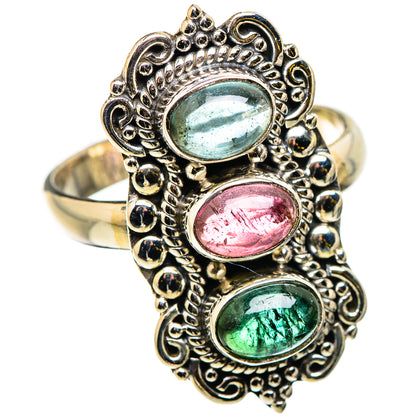Tourmaline Rings handcrafted by Ana Silver Co - RING129730 - Photo 2