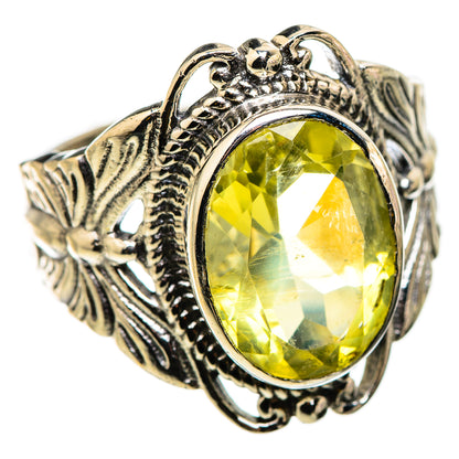 Citrine Rings handcrafted by Ana Silver Co - RING129733 - Photo 2