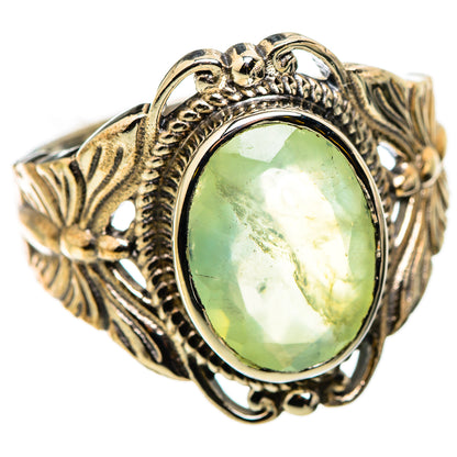 Prehnite Rings handcrafted by Ana Silver Co - RING129739 - Photo 2