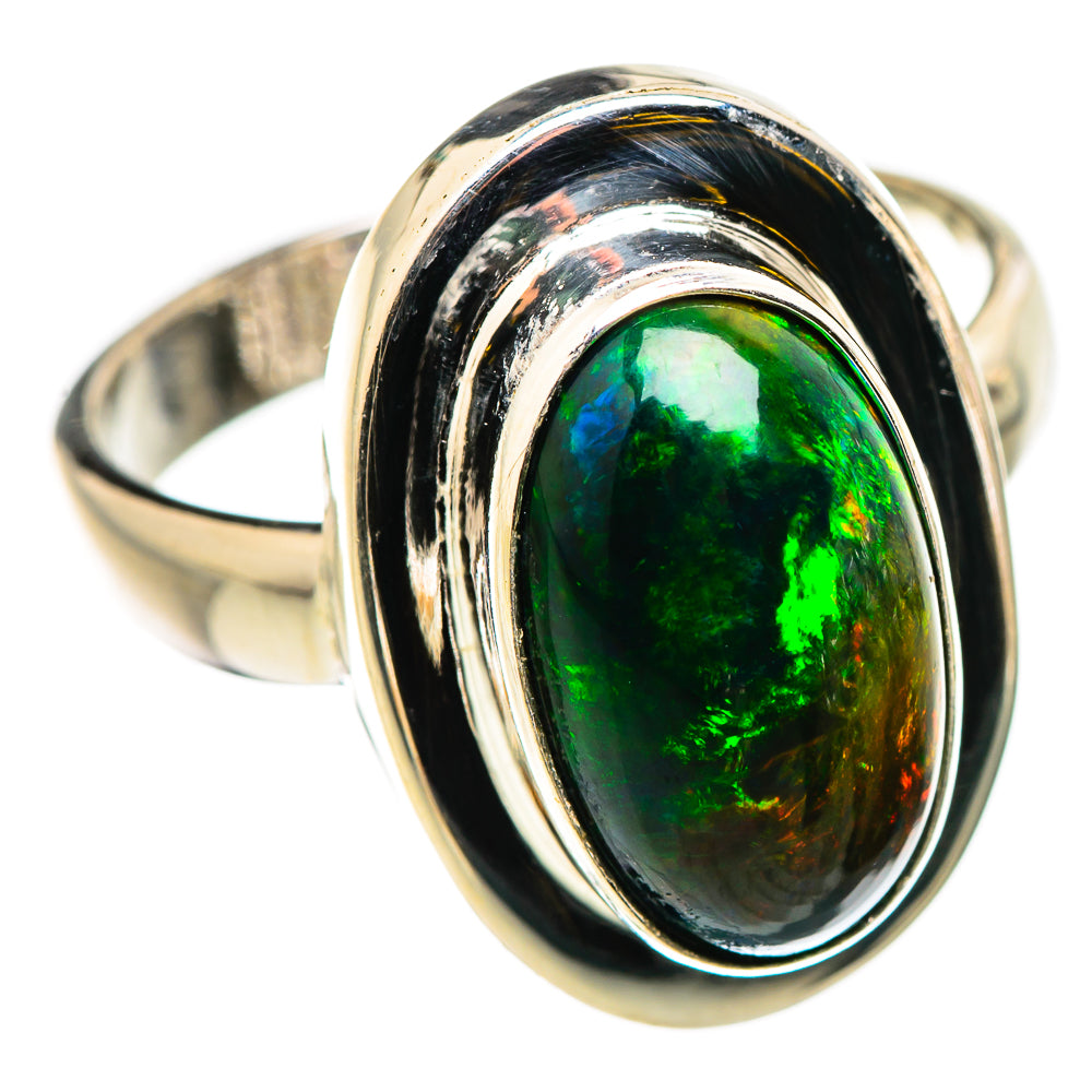 Aura Opal Rings handcrafted by Ana Silver Co - RING129756 - Photo 2