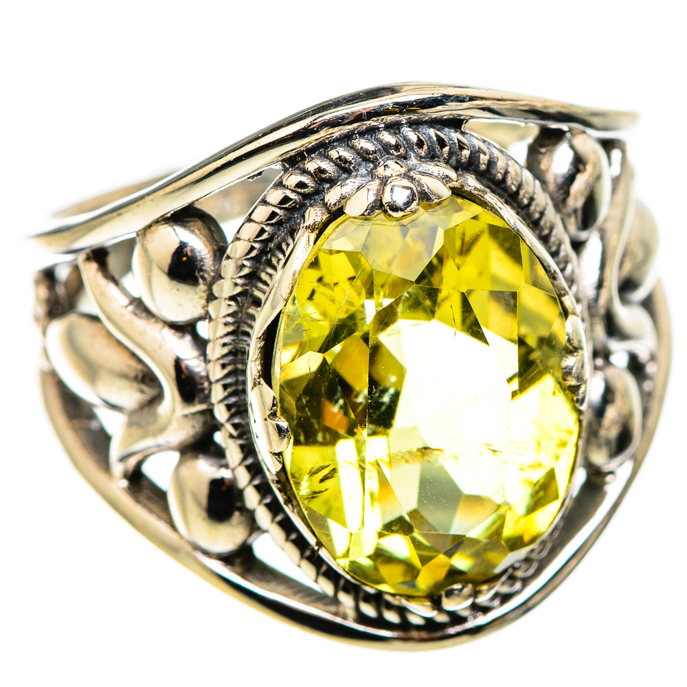 Citrine Rings handcrafted by Ana Silver Co - RING129757 - Photo 2