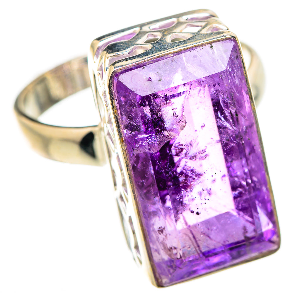 Amethyst Rings handcrafted by Ana Silver Co - RING129770 - Photo 2
