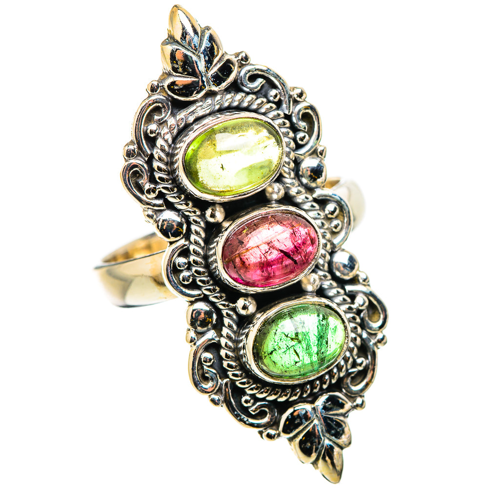Tourmaline Rings handcrafted by Ana Silver Co - RING129772 - Photo 2