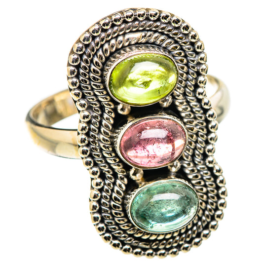 Tourmaline Rings handcrafted by Ana Silver Co - RING129776 - Photo 2