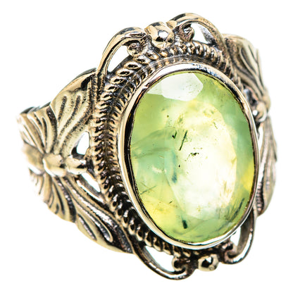 Prehnite Rings handcrafted by Ana Silver Co - RING129786 - Photo 2