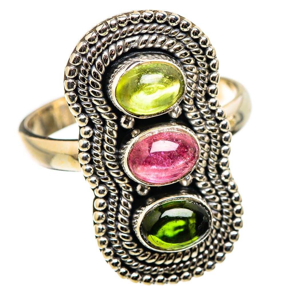 Tourmaline Rings handcrafted by Ana Silver Co - RING129794 - Photo 2