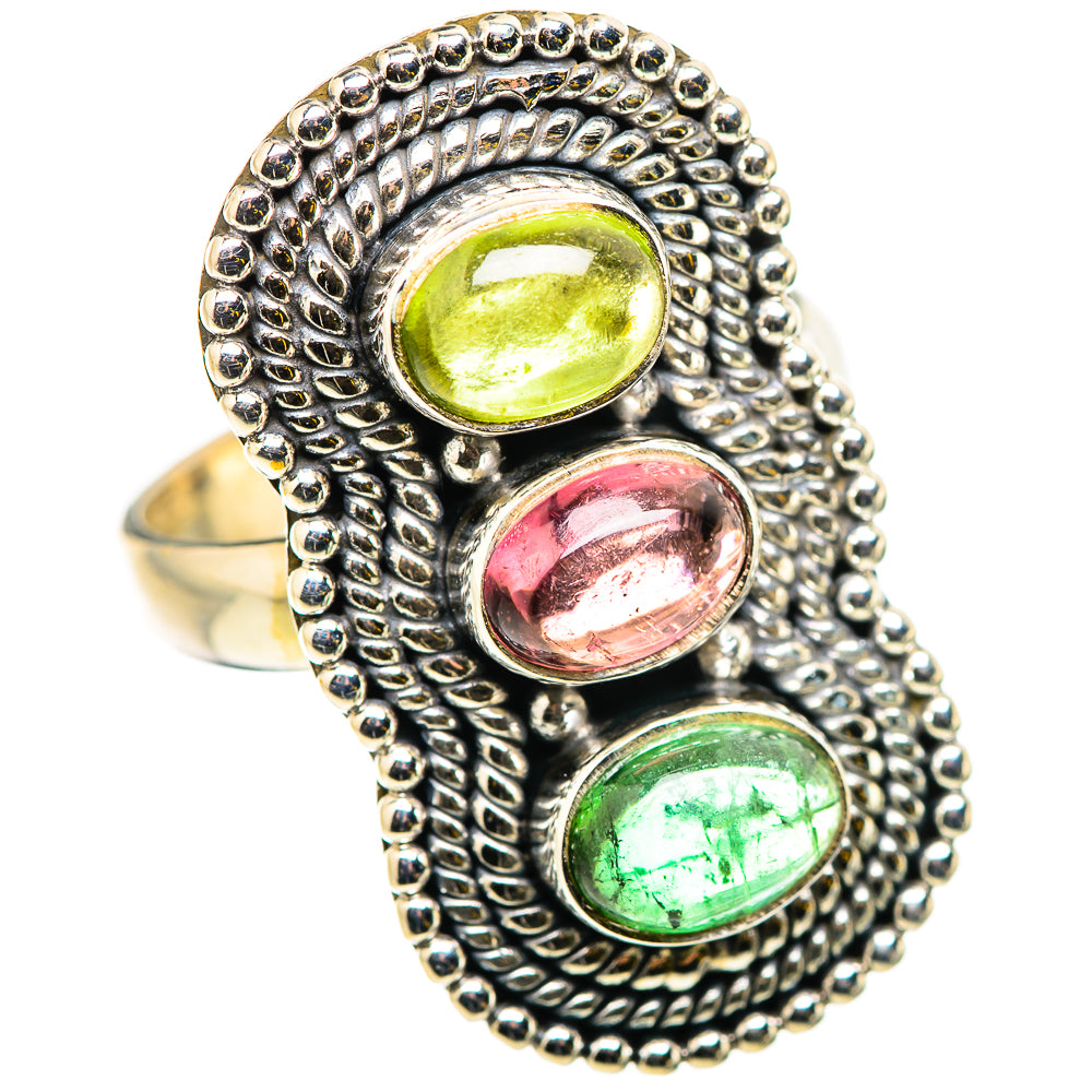 Tourmaline Rings handcrafted by Ana Silver Co - RING129798 - Photo 2