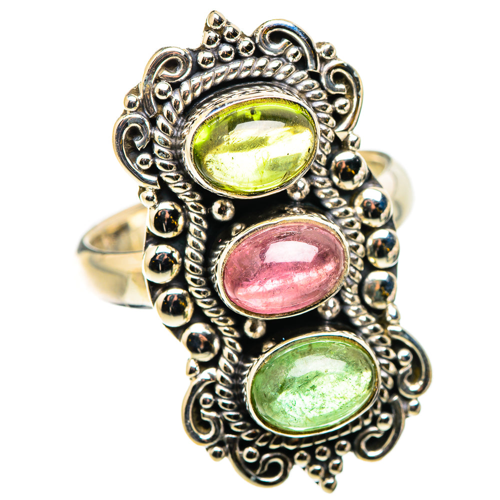 Tourmaline Rings handcrafted by Ana Silver Co - RING129803 - Photo 2