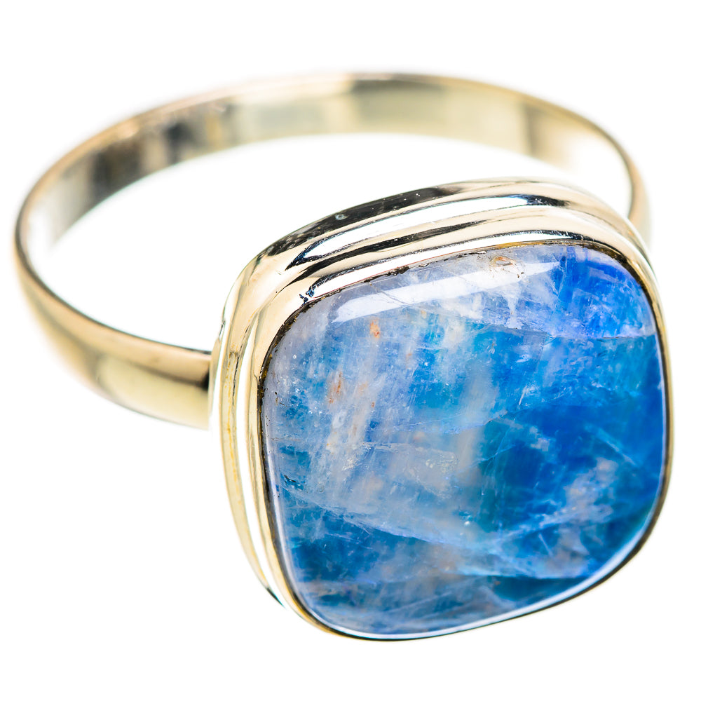 Rainbow Moonstone Rings handcrafted by Ana Silver Co - RING129805 - Photo 2