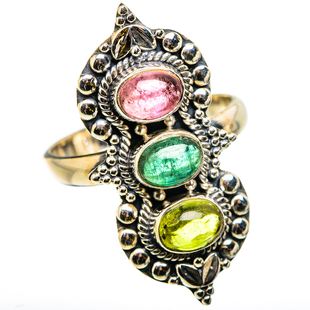Tourmaline Rings handcrafted by Ana Silver Co - RING129820 - Photo 2