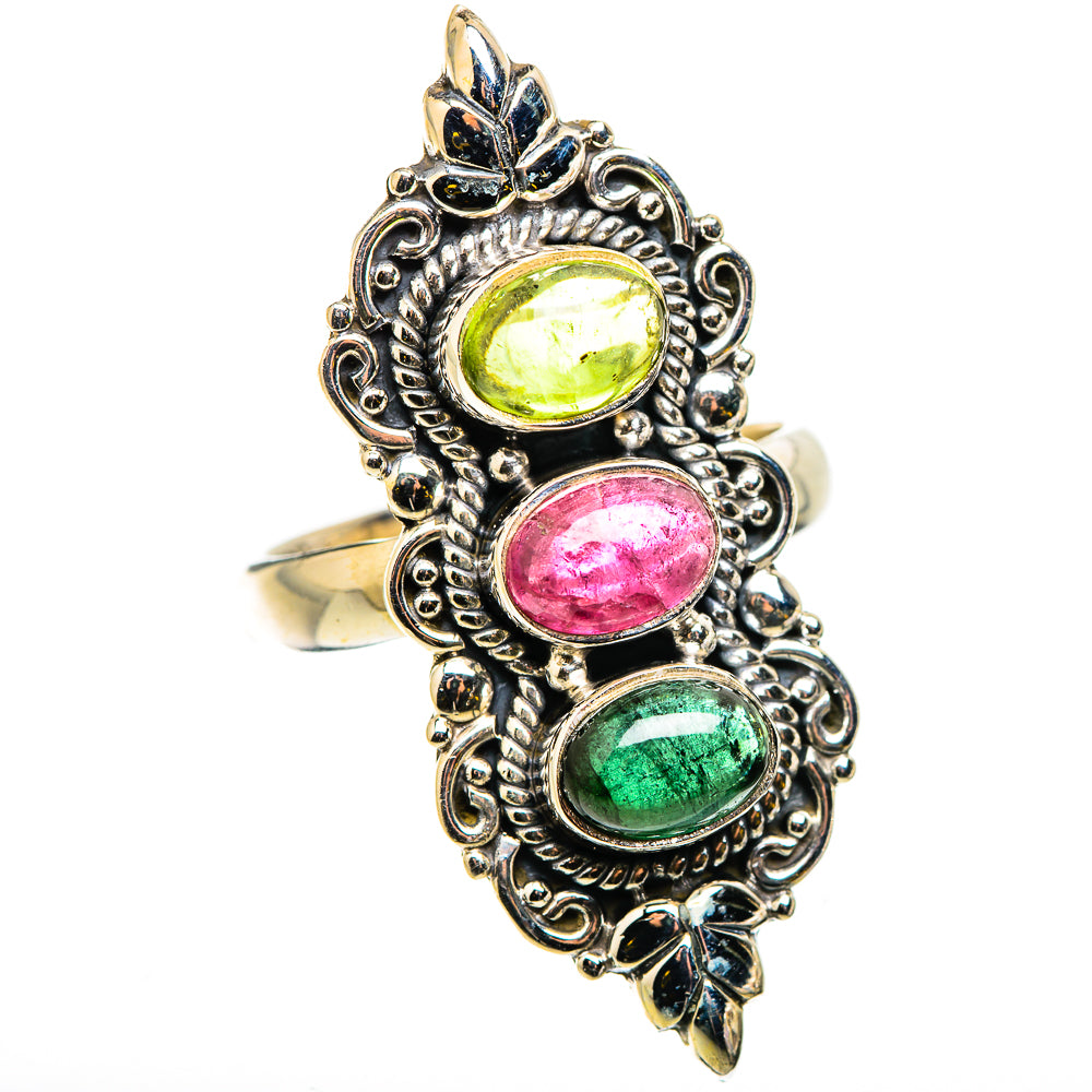 Tourmaline Rings handcrafted by Ana Silver Co - RING129826 - Photo 2