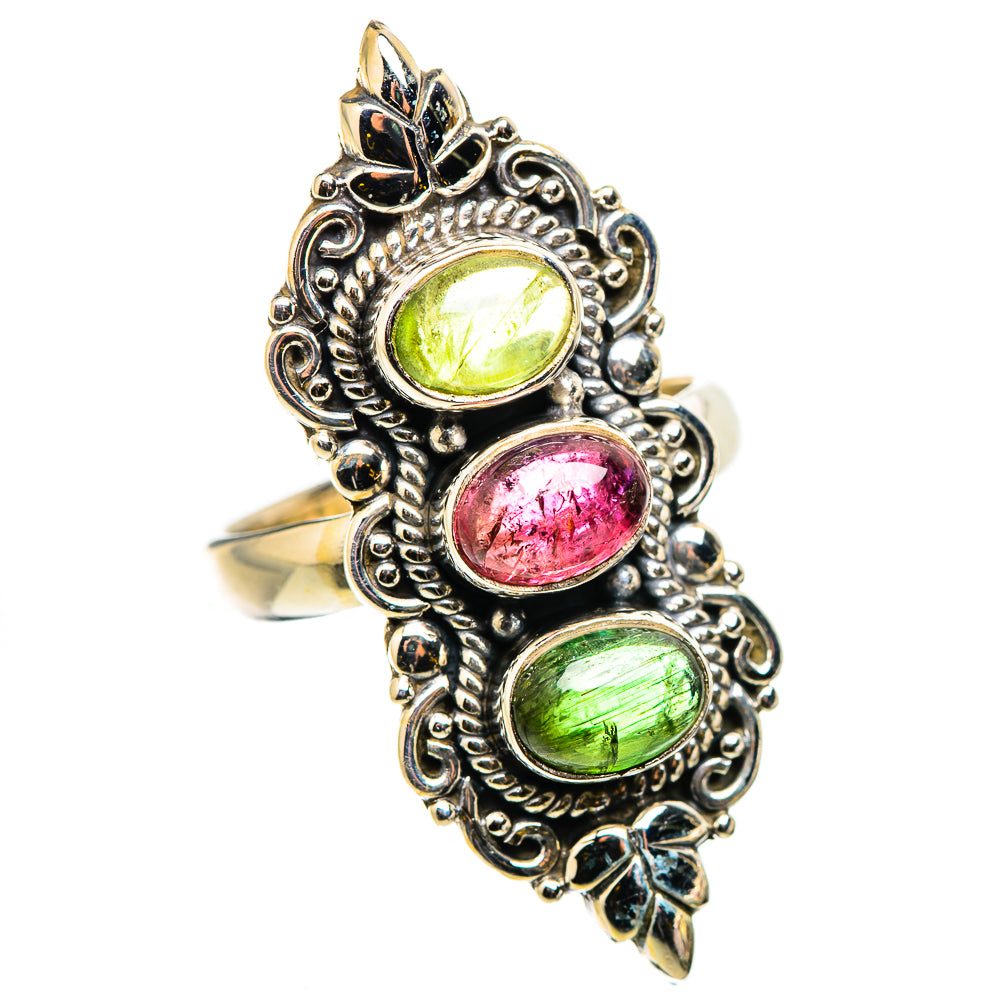 Tourmaline Rings handcrafted by Ana Silver Co - RING129843 - Photo 2