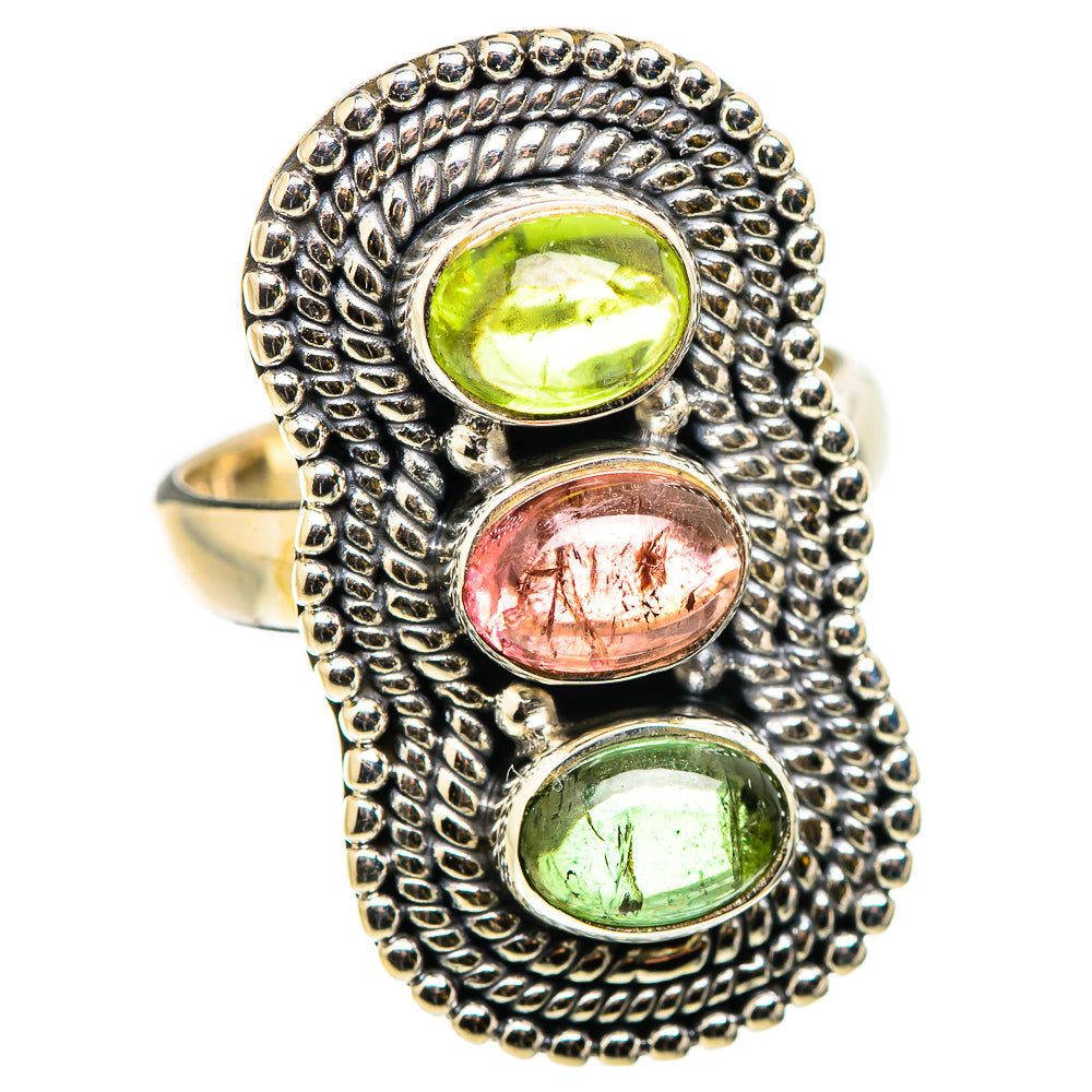Tourmaline Rings handcrafted by Ana Silver Co - RING129845 - Photo 2