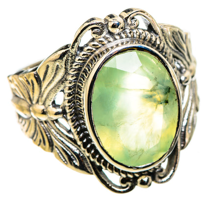 Prehnite Rings handcrafted by Ana Silver Co - RING129855 - Photo 2