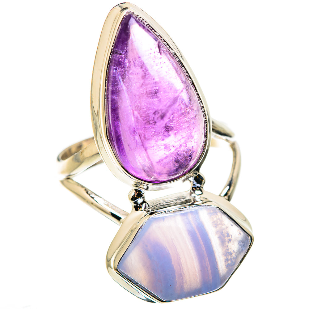 Amethyst Rings handcrafted by Ana Silver Co - RING129888 - Photo 2