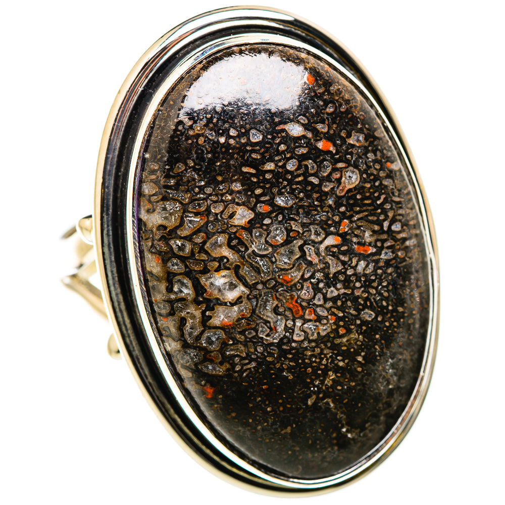 Dinosaur Bone Rings handcrafted by Ana Silver Co - RING129904 - Photo 2