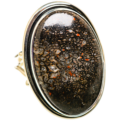 Dinosaur Bone Rings handcrafted by Ana Silver Co - RING129904 - Photo 2