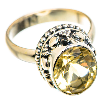 Citrine Rings handcrafted by Ana Silver Co - RING129929 - Photo 2