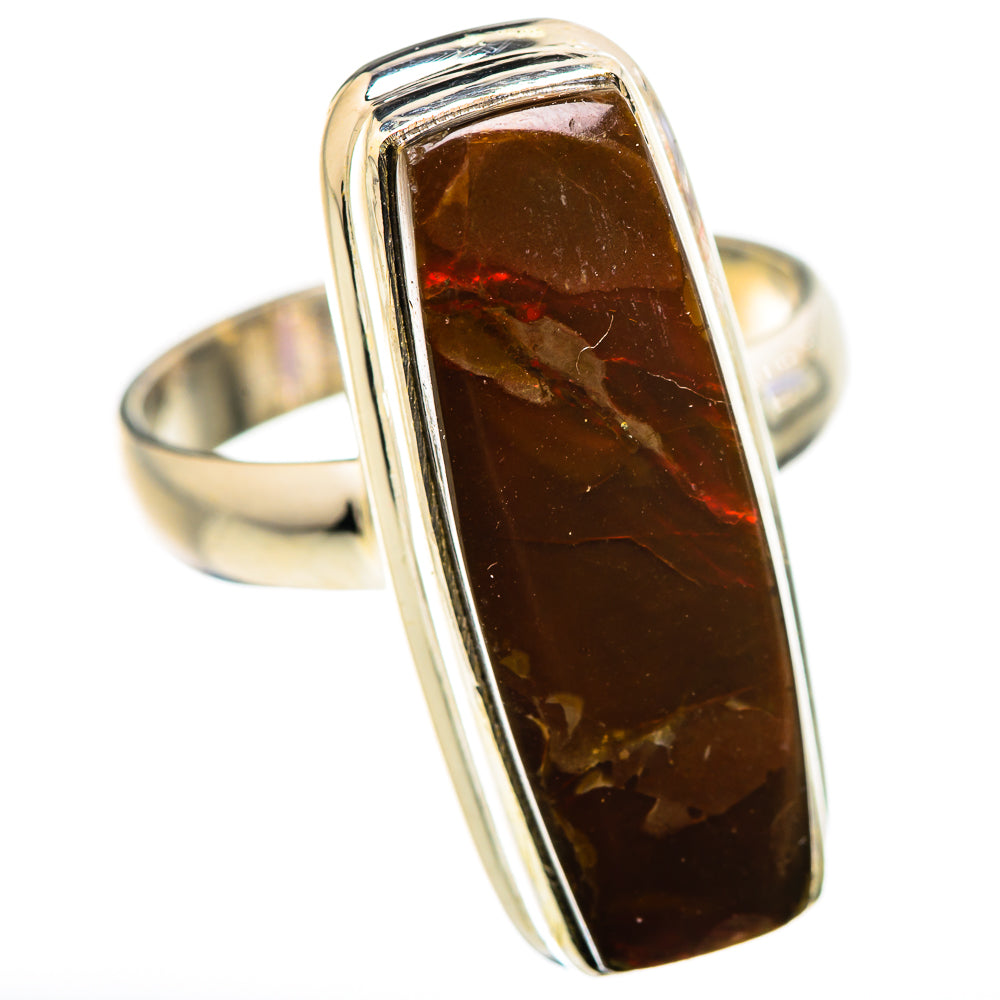 Ammolite Rings handcrafted by Ana Silver Co - RING129934 - Photo 2