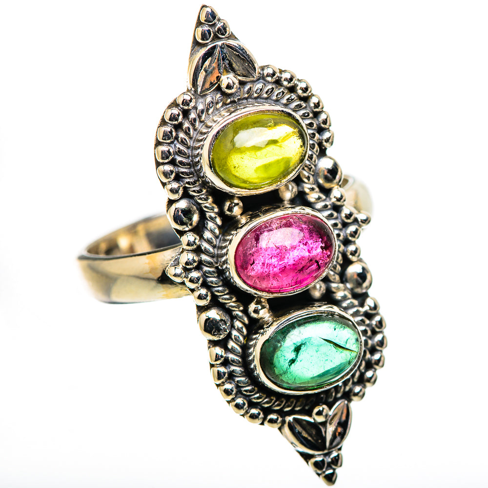 Tourmaline Rings handcrafted by Ana Silver Co - RING129936 - Photo 2