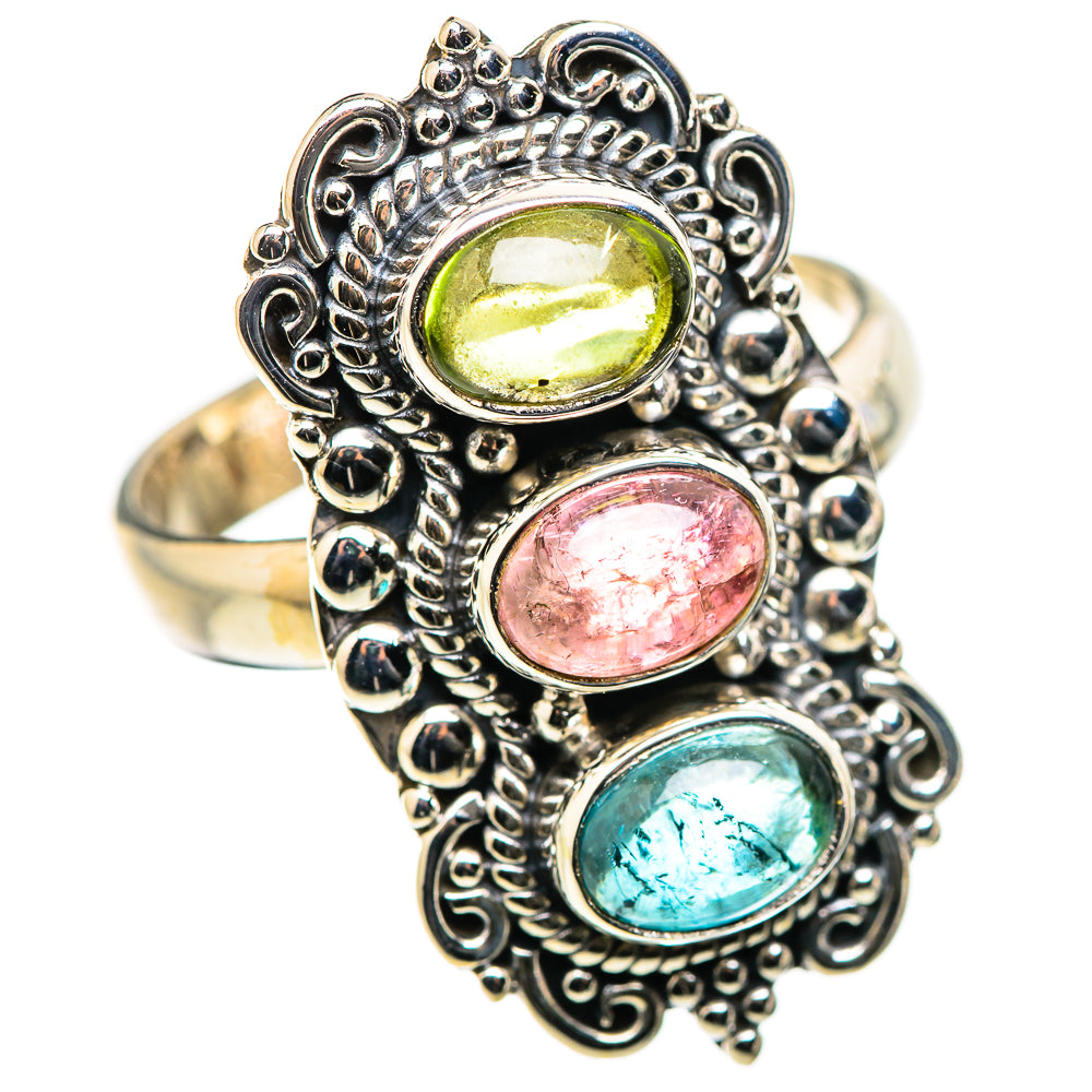 Tourmaline Rings handcrafted by Ana Silver Co - RING129940 - Photo 2