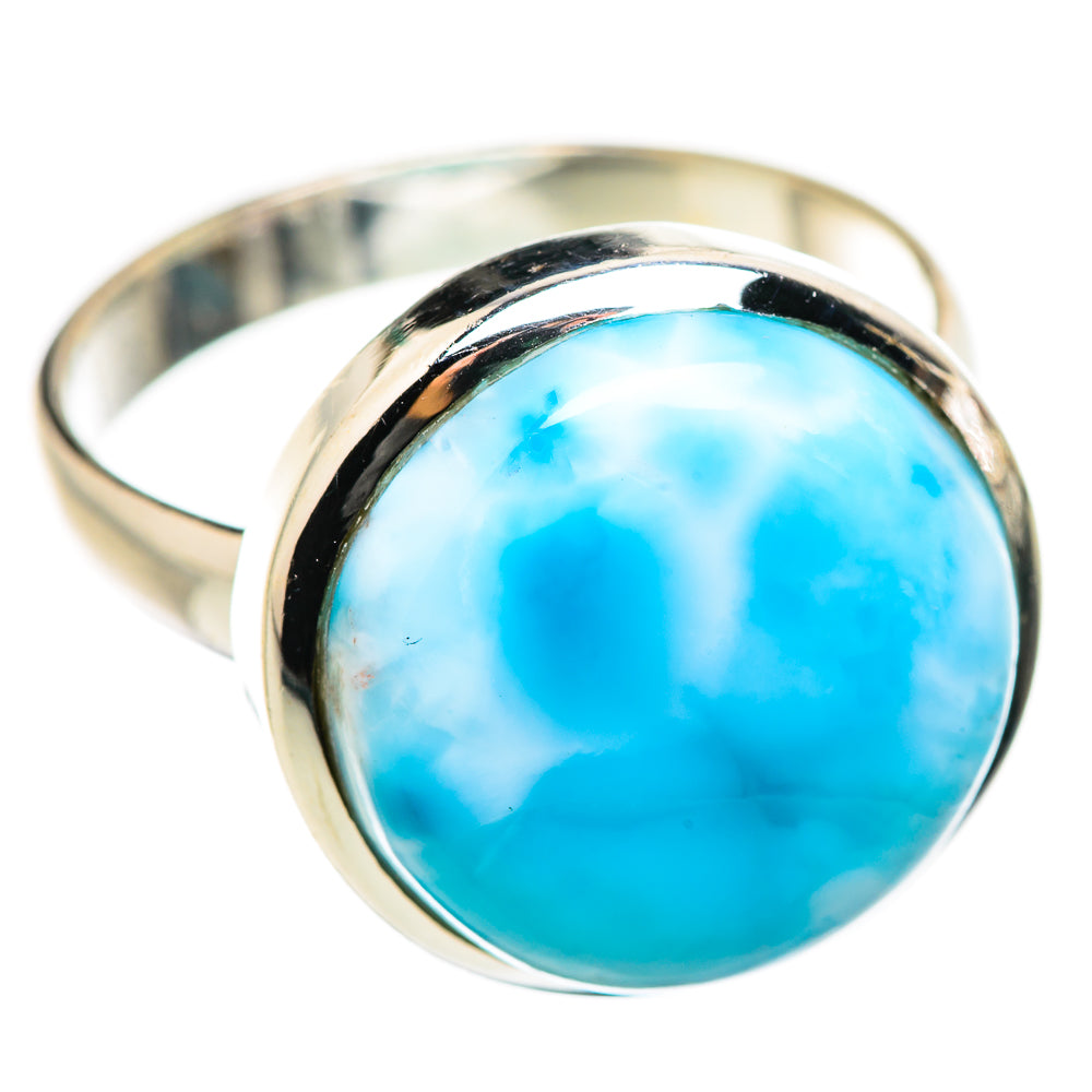 Larimar Rings handcrafted by Ana Silver Co - RING129951 - Photo 2