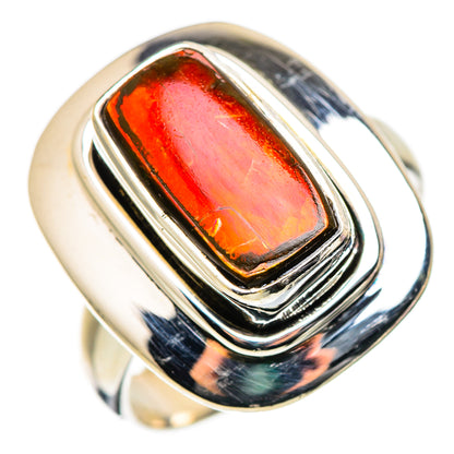 Ammolite Rings handcrafted by Ana Silver Co - RING129960 - Photo 2