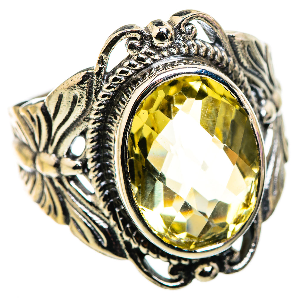 Citrine Rings handcrafted by Ana Silver Co - RING129973 - Photo 2
