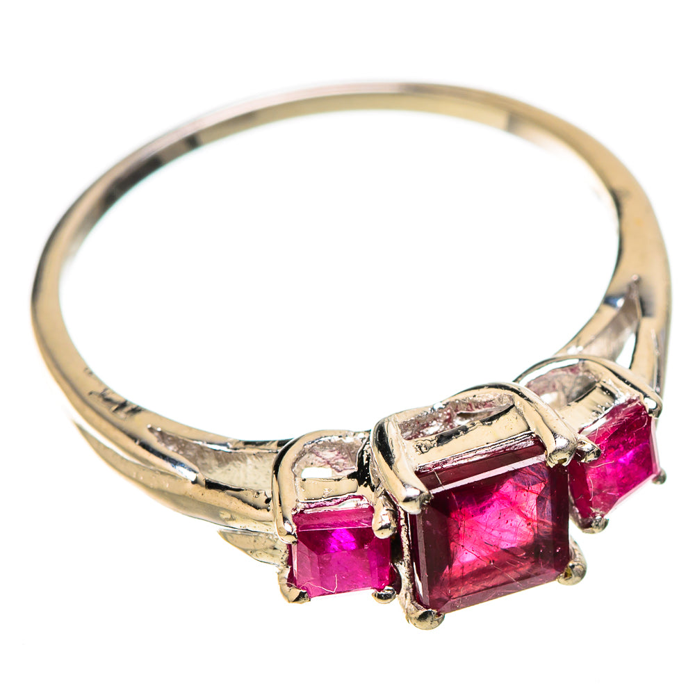 Ruby Rings handcrafted by Ana Silver Co - RING129985 - Photo 2