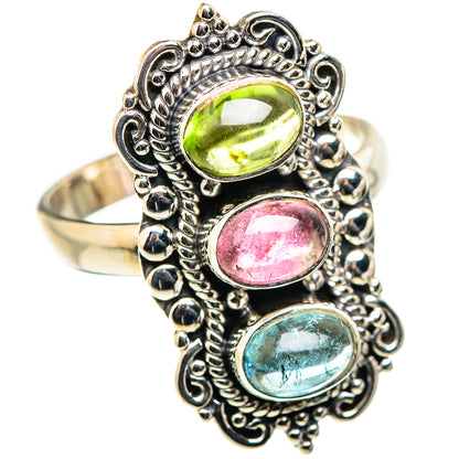 Tourmaline Rings handcrafted by Ana Silver Co - RING129990 - Photo 2