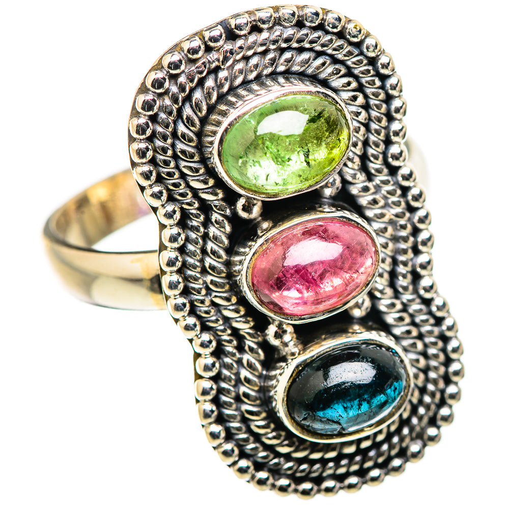 Tourmaline Rings handcrafted by Ana Silver Co - RING129993 - Photo 2