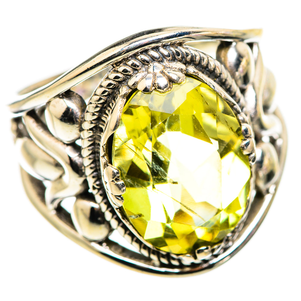 Citrine Rings handcrafted by Ana Silver Co - RING129996 - Photo 2