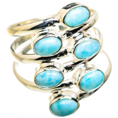 Larimar Rings handcrafted by Ana Silver Co - RING130000 - Photo 2