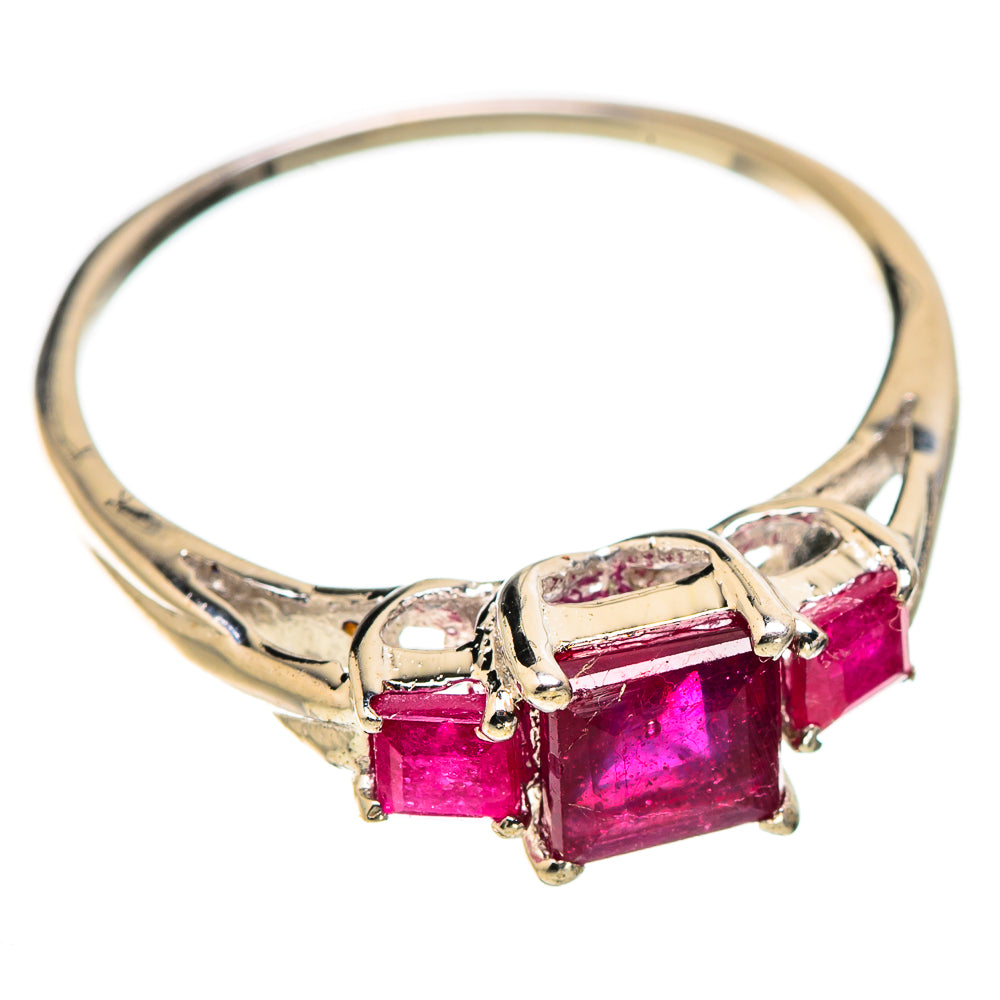 Ruby Rings handcrafted by Ana Silver Co - RING130008 - Photo 2
