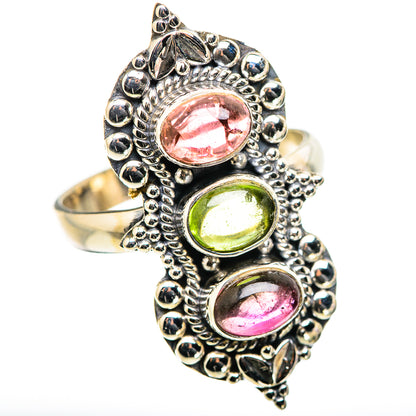 Tourmaline Rings handcrafted by Ana Silver Co - RING130010 - Photo 2