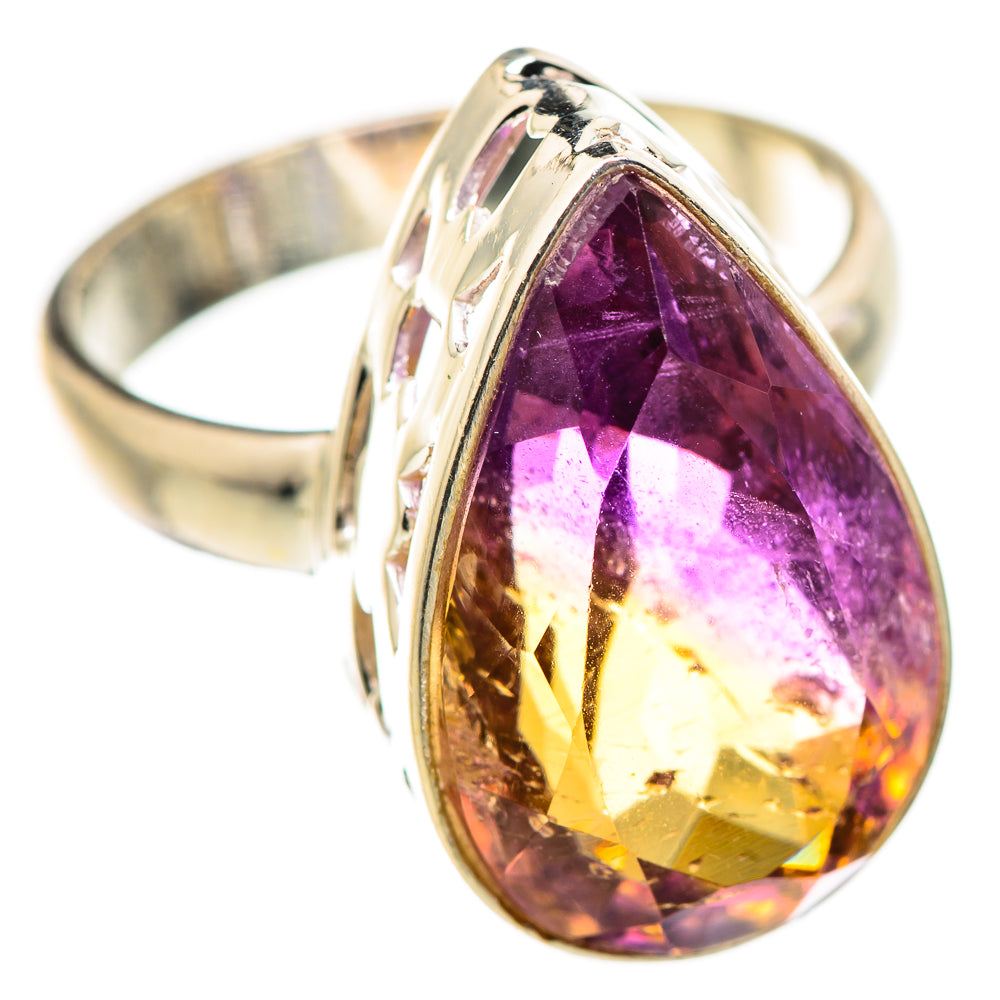 Ametrine Rings handcrafted by Ana Silver Co - RING130012 - Photo 2