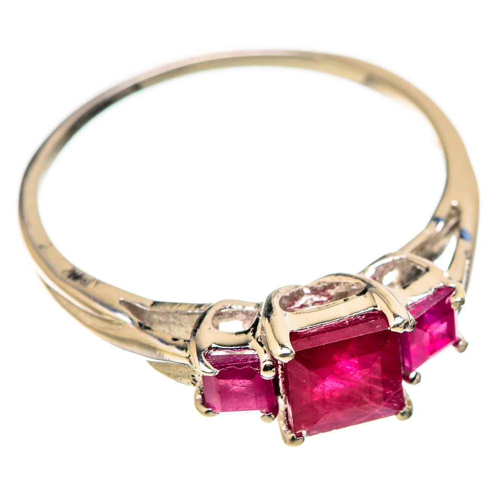 Ruby Rings handcrafted by Ana Silver Co - RING130031 - Photo 2