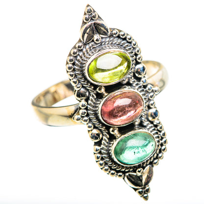 Tourmaline Rings handcrafted by Ana Silver Co - RING130033 - Photo 2