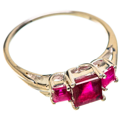 Ruby Rings handcrafted by Ana Silver Co - RING130053 - Photo 2