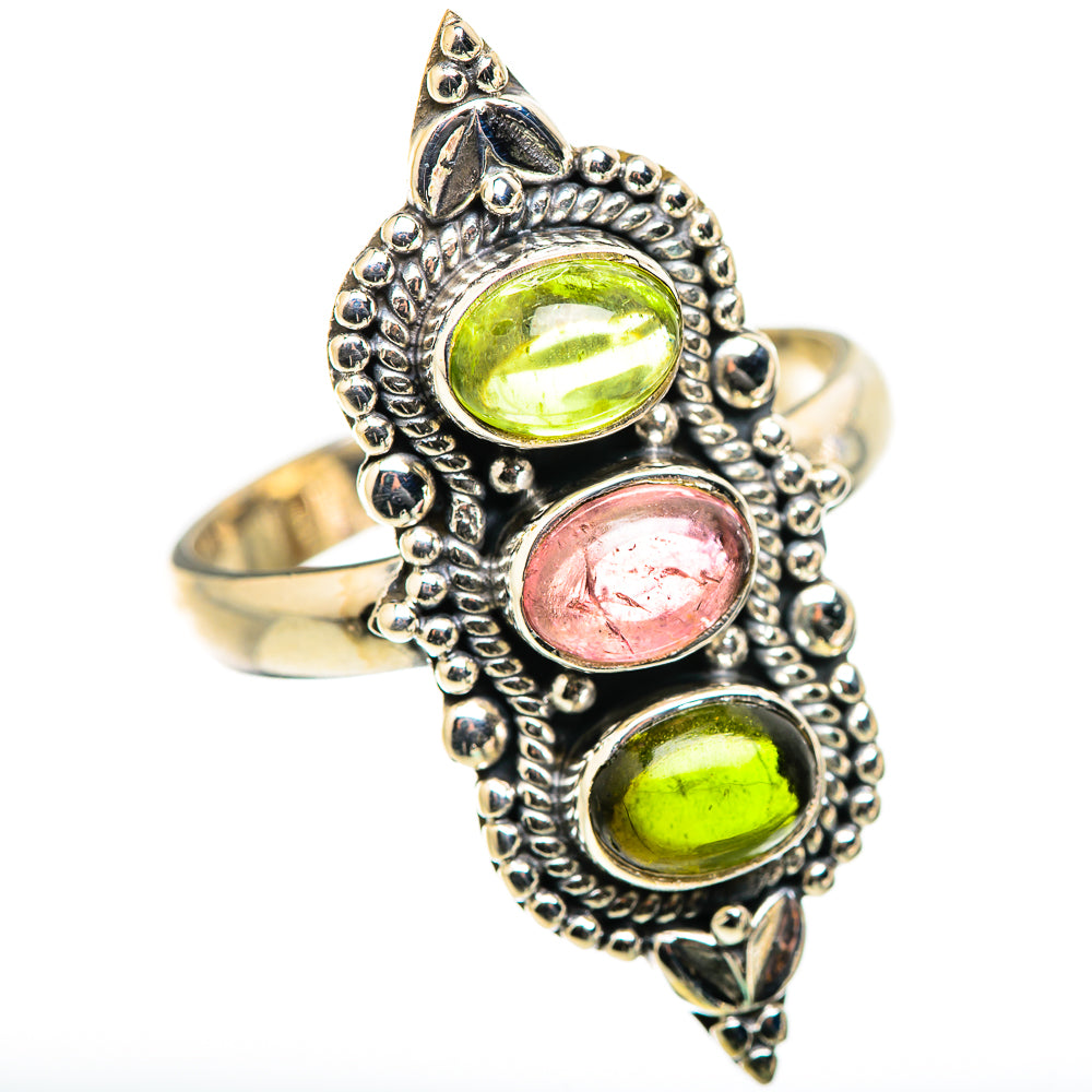 Tourmaline Rings handcrafted by Ana Silver Co - RING130057 - Photo 2