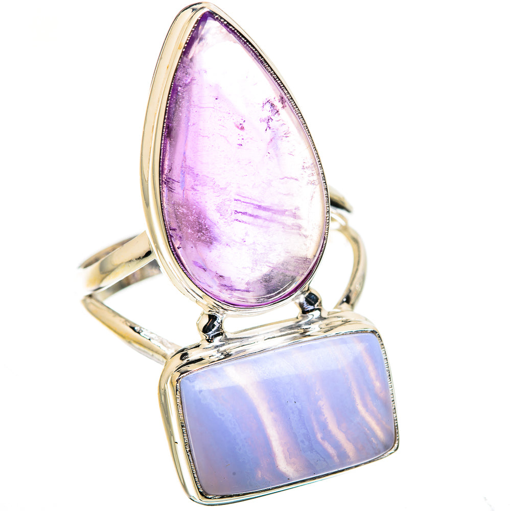 Amethyst Rings handcrafted by Ana Silver Co - RING130110 - Photo 2