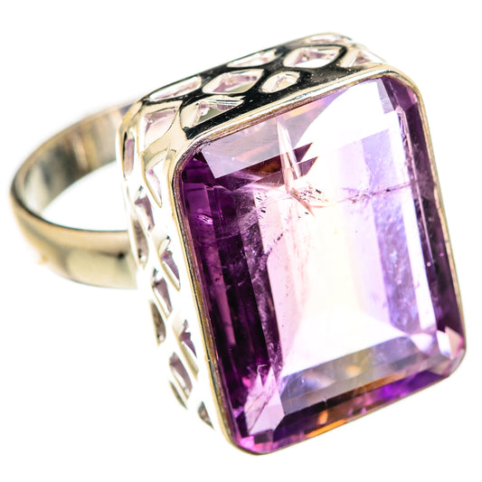 Ametrine Rings handcrafted by Ana Silver Co - RING130111 - Photo 2