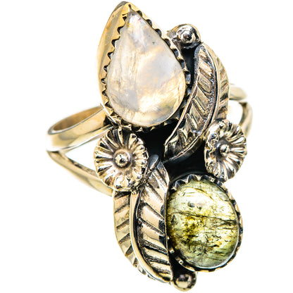 Prehnite Rings handcrafted by Ana Silver Co - RING130159 - Photo 2